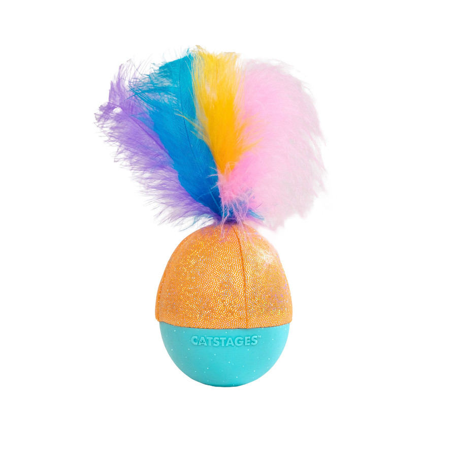 Whack N’ Wobble Ball Interactive Cat Toy Multi