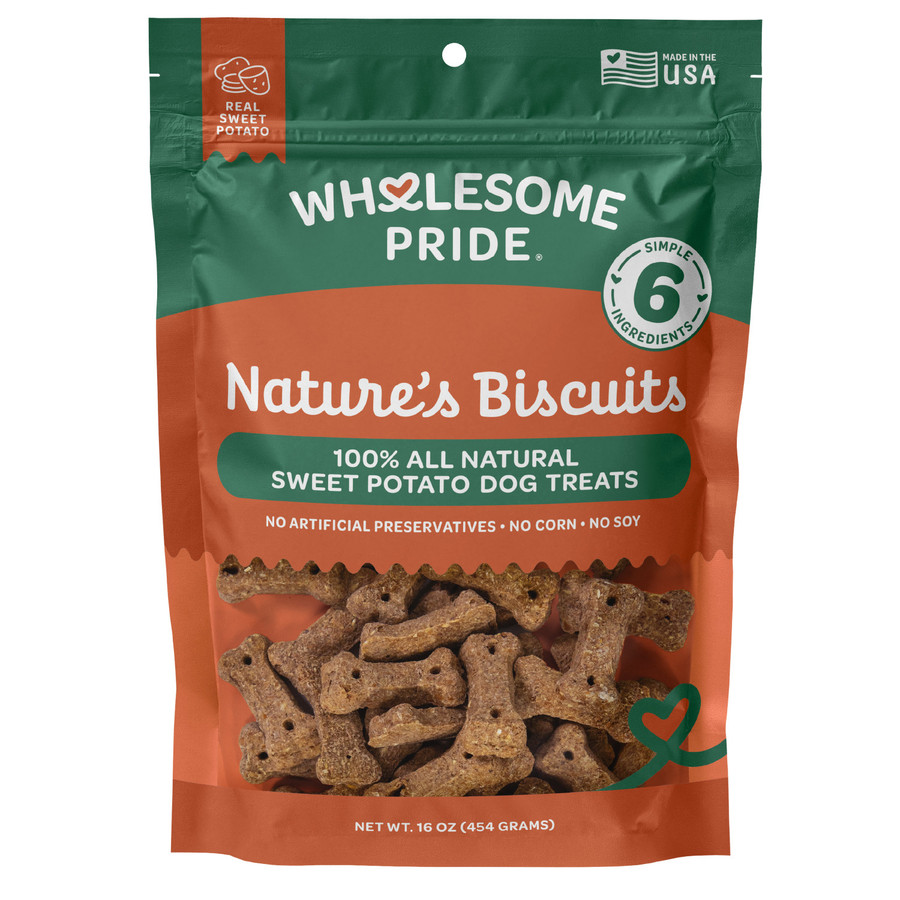 Wholesome Pride Nature's Biscuits Mini Dog Treats 16oz
