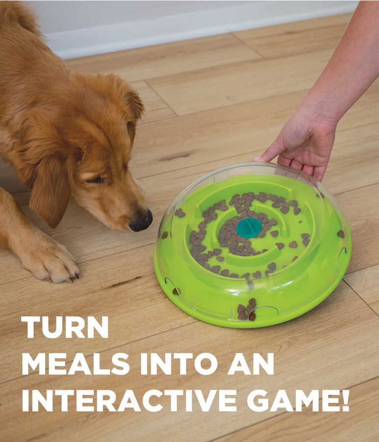 Wobble Bowl Interactive Treat Puzzle Dog Toy Multi