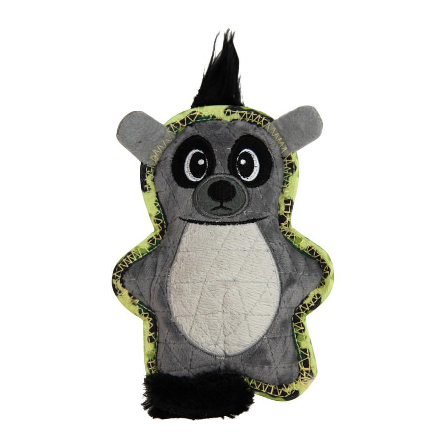 Xtreme Seamz Lemur Dog Toy Grey Small